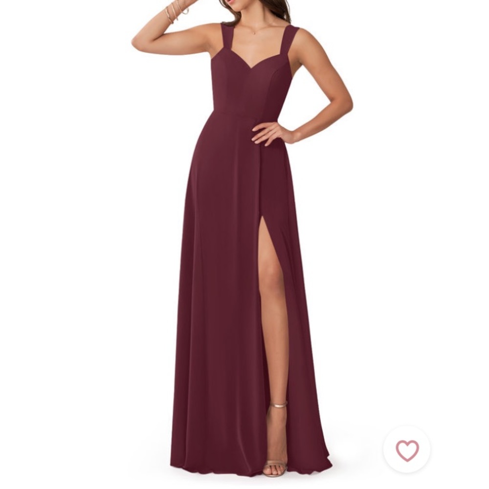 NWT Cabernet Azazie Julie style bridesmaid dress